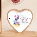 Best Mom in World Flower Lamp for Mother's Day