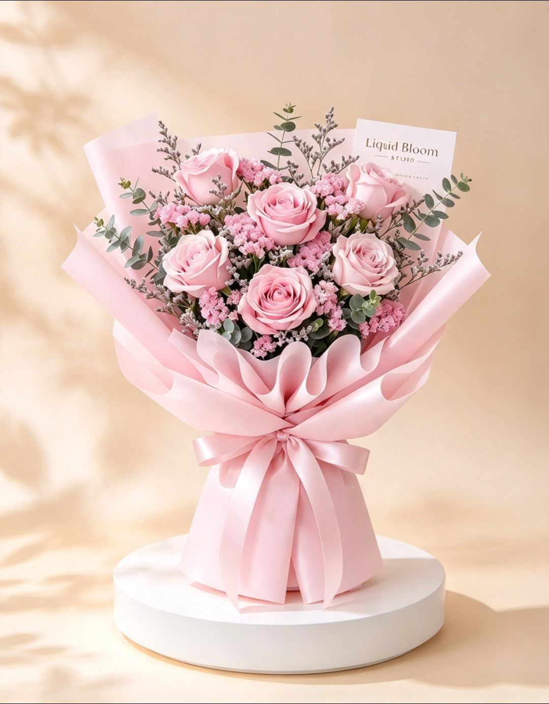 Pink Rose Bouquet