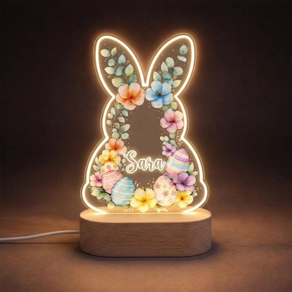 Personalied Decorative Bunny LED Lamp