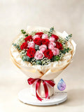 Fresh enchanted blush roses